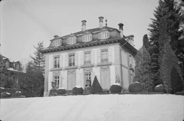 Villa der Portugiesischen Gesandtschaft: Rückansicht