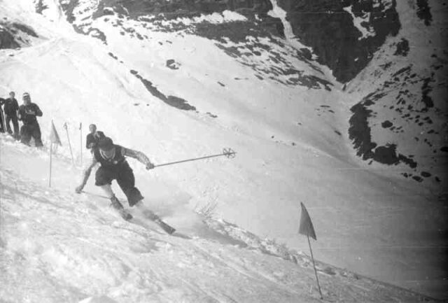 Oberländisches Verbandskirennen, Mürren: Skifahrer
