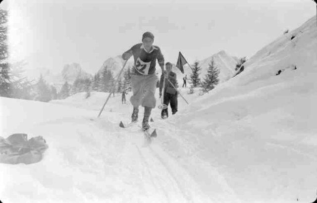 Ski-Stafettenlauf, Gantrisch: Skifahrer