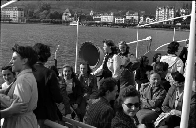 Ausflug mit Schiff aufs Rütli, Ausflug Frauenhilfsdienst