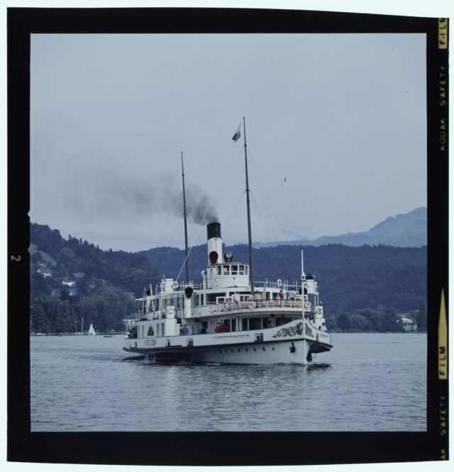 672C) Schiffsbuch: Dampfschiff "Stadt Luzern", Vierwaldstättersee (Nr. 13)