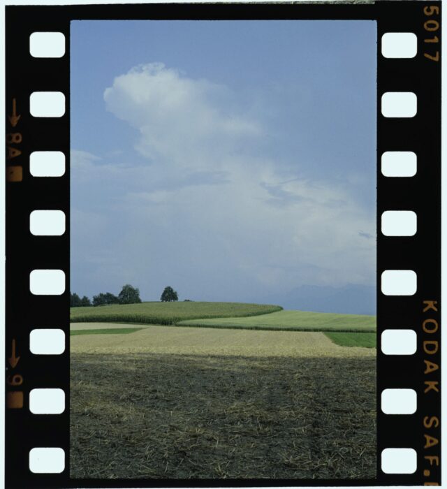 1434) Emmen, Landschaft, mit Pilatus