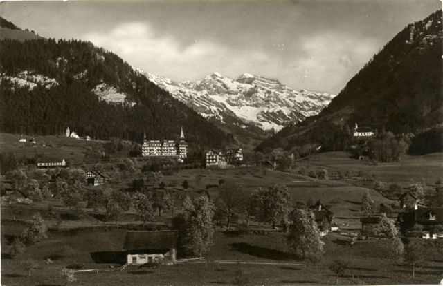 Sachseln, Flüeli-Ranft, Melchtaler Berge, Hotel Pax Montana, Ansicht von Westen