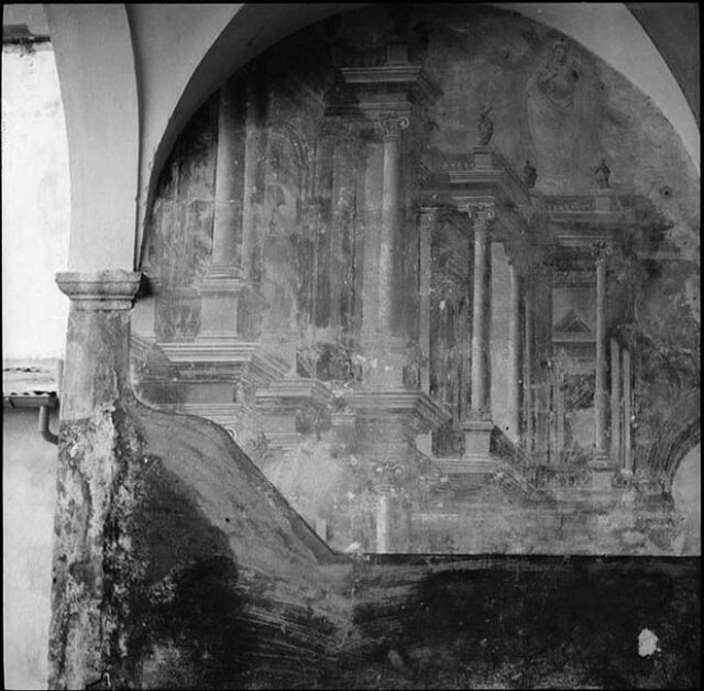 "Pittura murale al ginnasio Locarno"