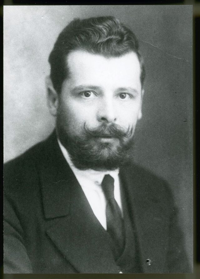 Francesco Borella da giovane