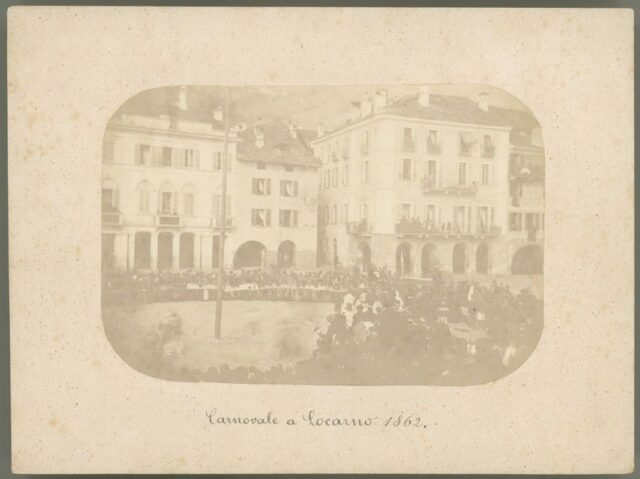 "Carnovale [Carnevale] di Locarno 1862."