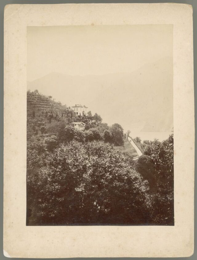 "Villa Brinkmann oberhalb Castagnola"