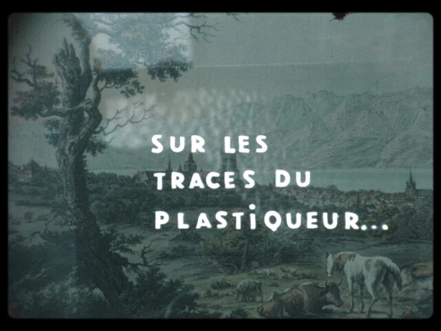 "Sur les traces du plastiqueur" - Cinéac Lausanne -1967