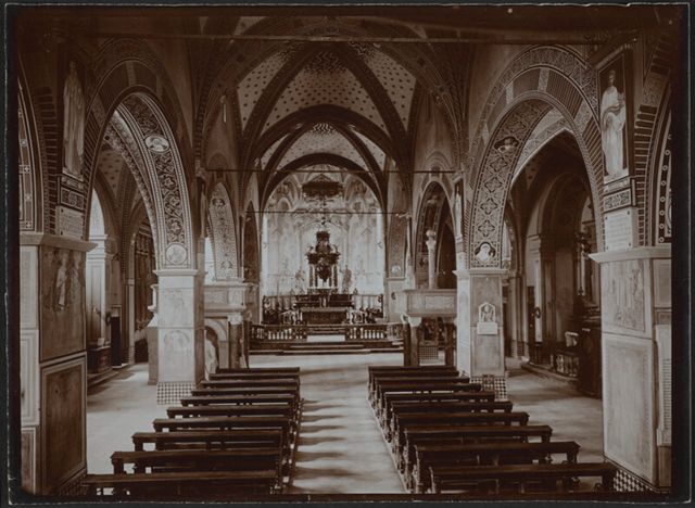 Navata principale della Cattedrale di San Lorenzo in Lugano
