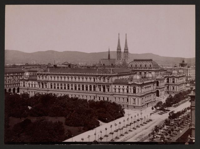 Veduta dell'Università di Vienna