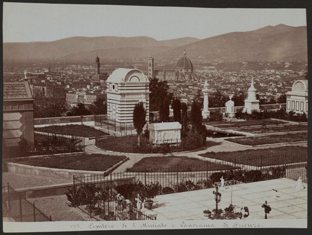 Veduta di Firenze dal cimitero di San Miniato