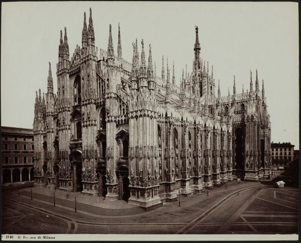 Prospetto del Duomo di Milano