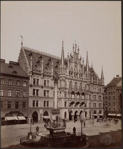 Veduta della Marienplatz