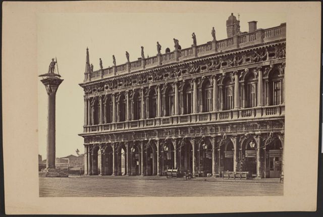 Veduta di Piazza San Marco verso la Libreria Sansoviniana