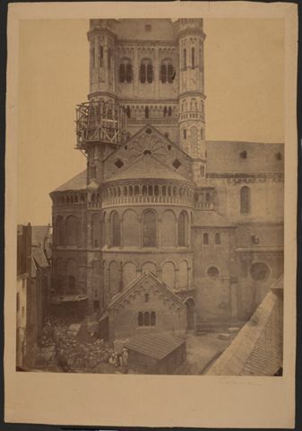 Veduta dell'abside del Duomo di Colonia