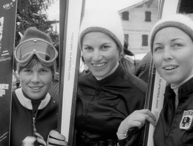 Le 31e concours international féminin de ski à Grindelwald (1344-2)