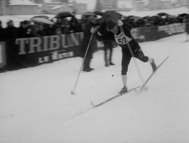 Les XVIIIèmes épreuves internationales de ski nordique au Brassus (1345-3)
