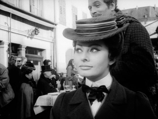 Sophia Loren filmt in der Schweiz (1148-3)