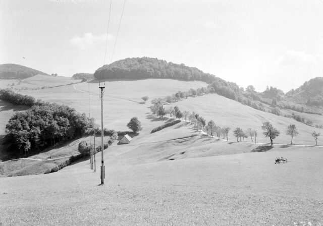 Gelände von Pkt 932 Dottenberg - Kuppe 867 - Frohberg von Pkt 802 (Frohberg) aus