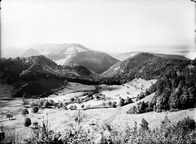 Panorama von Les Ordons
