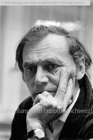 Portrait de Jean-Marie Auberson (1920-2004), chef d'orchestre