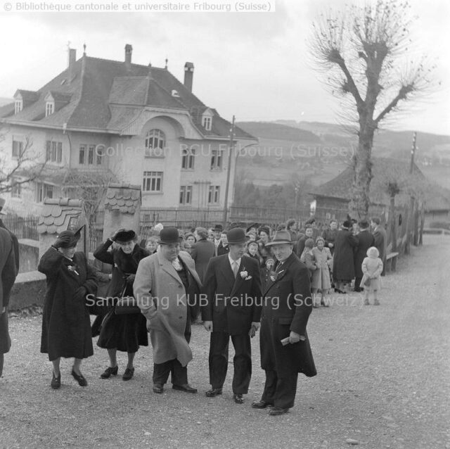 Sarine, Villars-sur-Glâne: mariage Chanez, coup de vent sur les invités