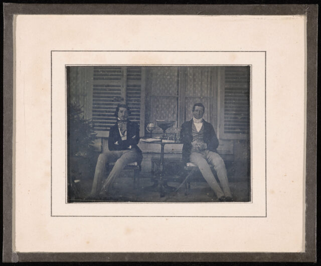Victor de Broglie et son fils Albert