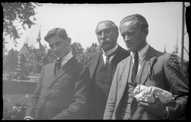 Ferréol Montandon, William Ritter et Josef Tcherv