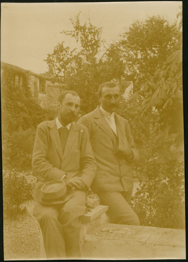 William Ritter et le prince serbe Bojidar Karageorgevitch