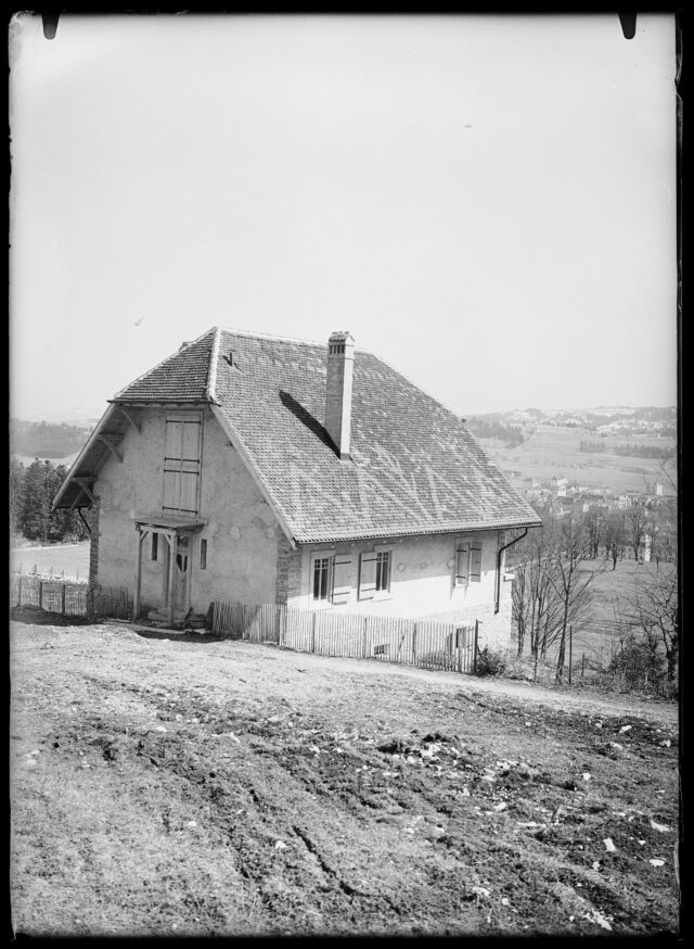 Vue extérieure de la Villa L'Eplattenier à La Chaux-de-Fonds