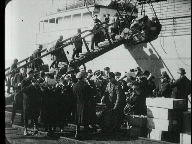 Comité international de la Croix-Rouge : rapatriement des prisonniers de guerre [Rapatriement des prisonniers de guerre via Stettin et Narva]
