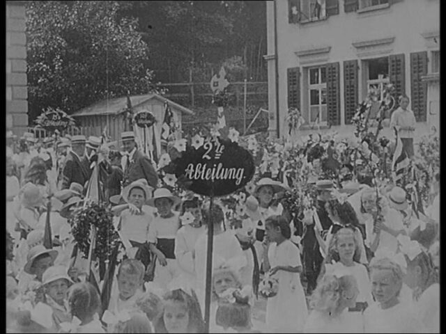 Das Jugendfest in Herisau am 2. Juli 1923.
