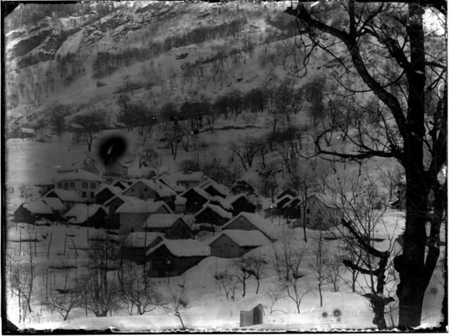 Corzoneso sotto la neve