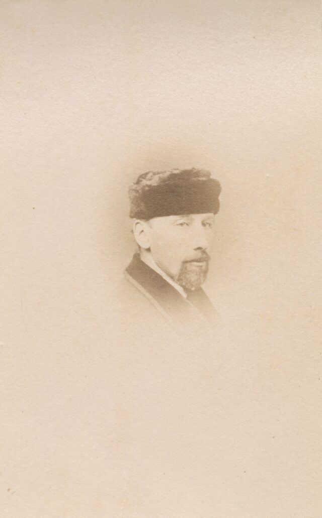 Kopf eines Mannes, 1860er Jahre