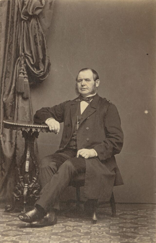 Männerporträt, 1860er Jahre