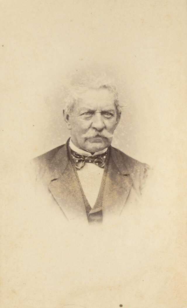 Männerporträt, Augsburg, 1850–1870