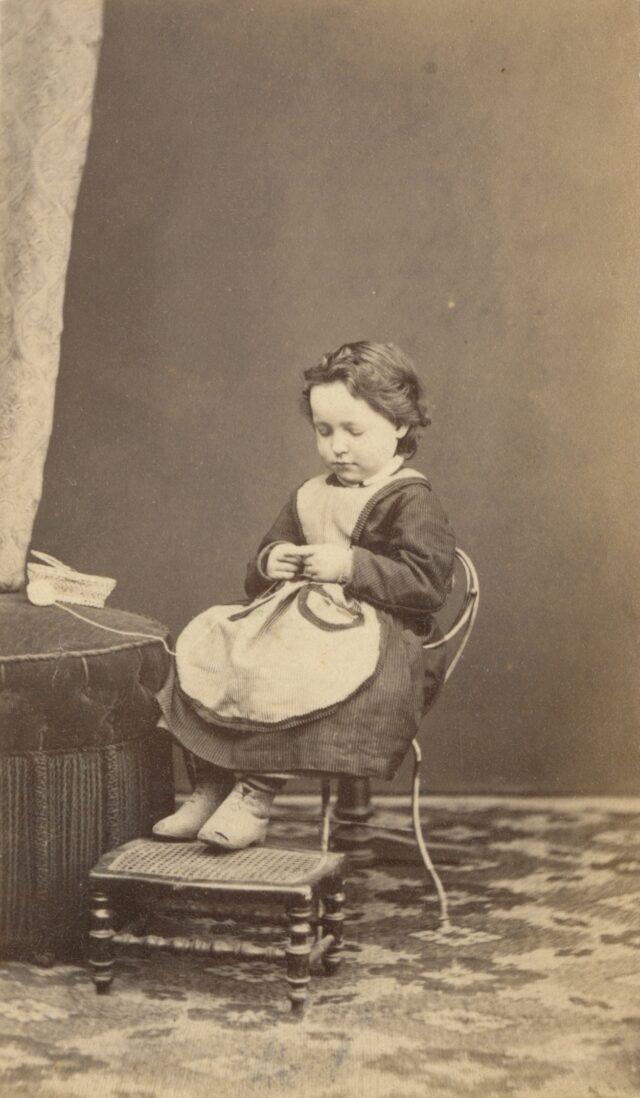 Mädchenporträt, 1860er Jahre