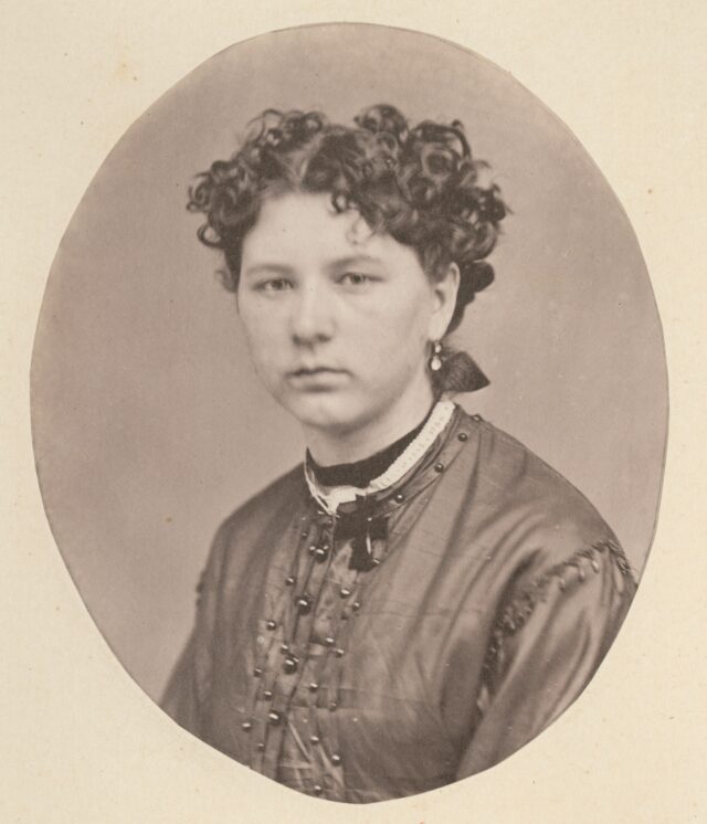 Frauenporträt (Aargauerin), 1860er Jahre