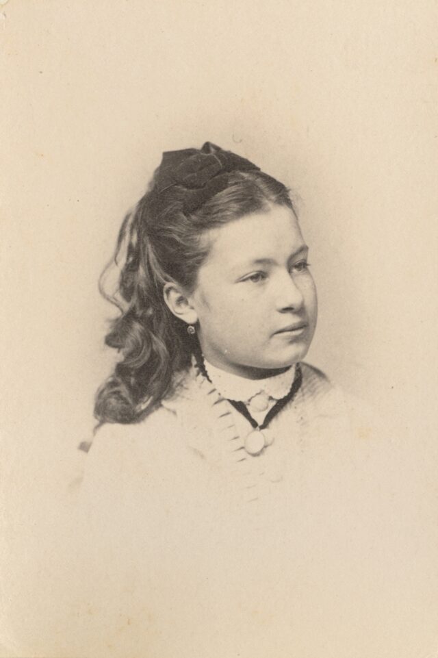 Mädchenporträt, 1860er Jahre