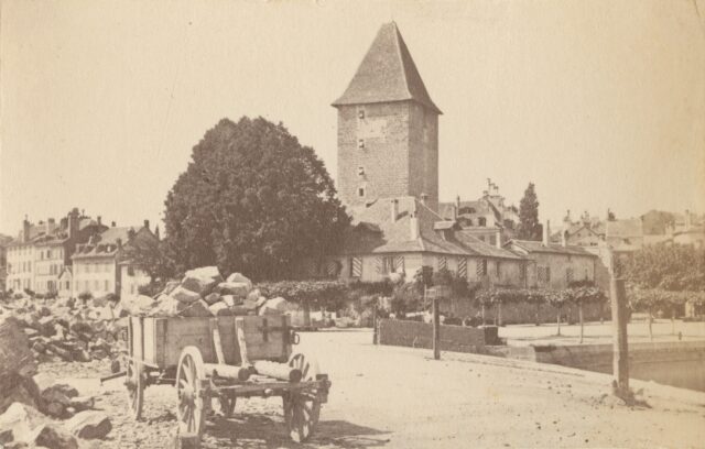Schloss Ouchy, Lausanne, 1860er Jahre