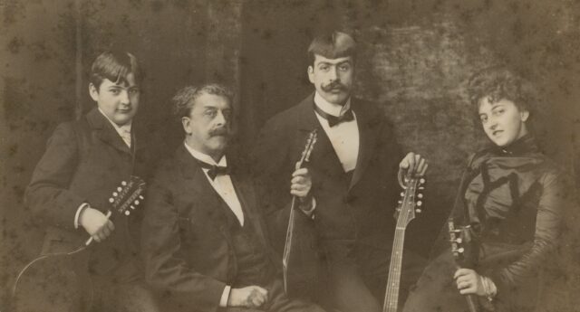 Armin, Ludwig, Marzell und Adrienne Taeschler, 1895–1900