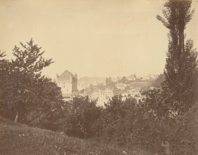 "Du Calvaire", Lausanne, 1870er Jahre