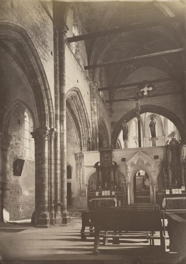 Interieur einer Kirche, 1870er Jahre