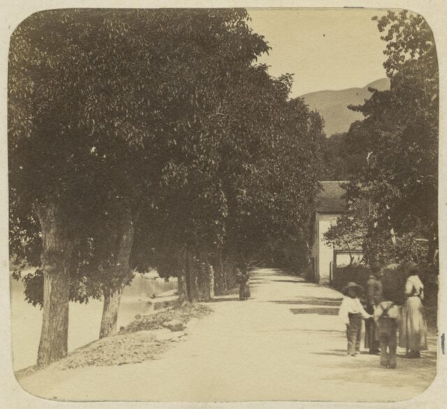 Landstrasse, um 1860