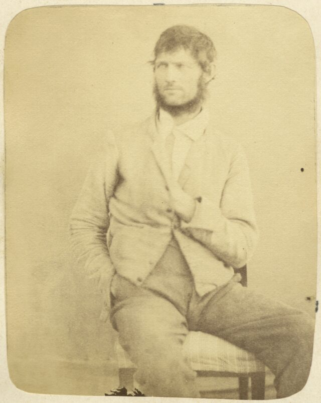 Porträt eines Knechtes, um 1860