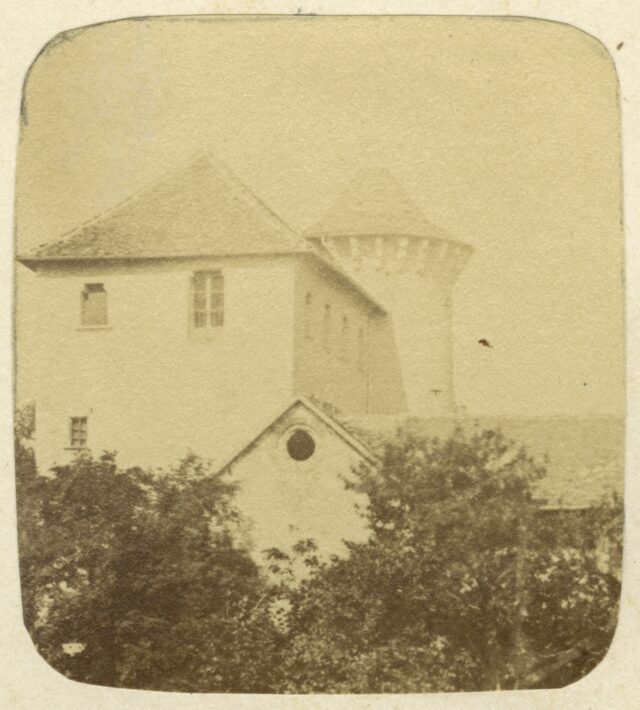 Château d'Allaman, Lugrin, Frankreich, um 1860