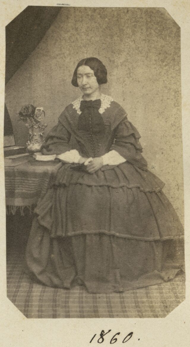 Julie Delessert (?), 1860