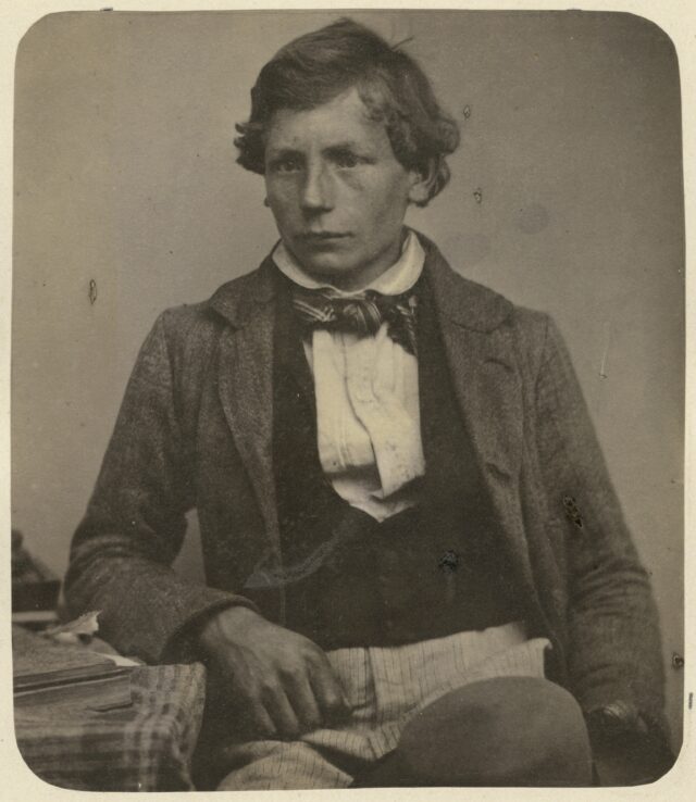 Porträt eines jungen Mannes, um 1860
