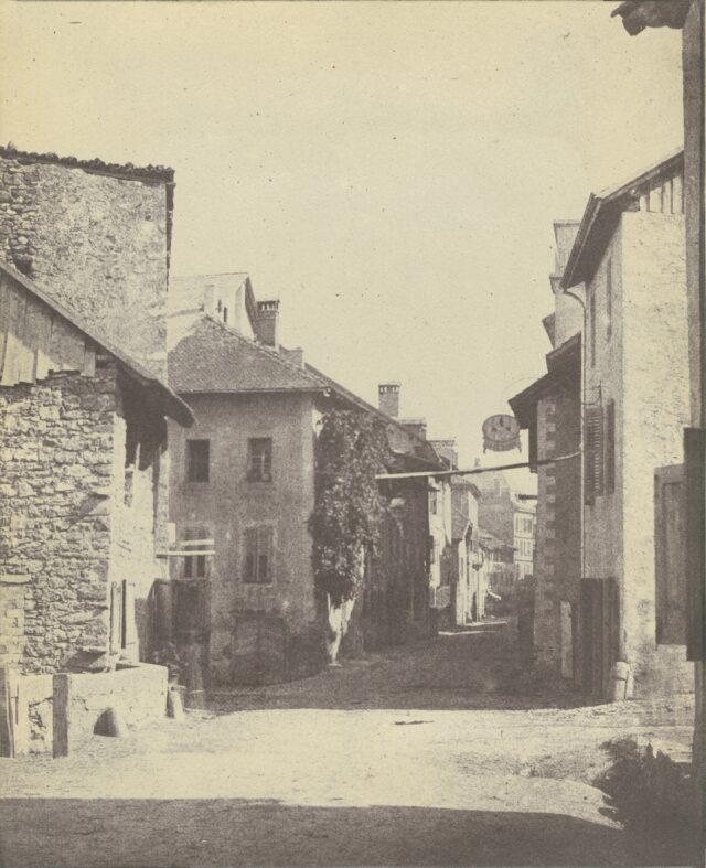 Strasse, um 1860