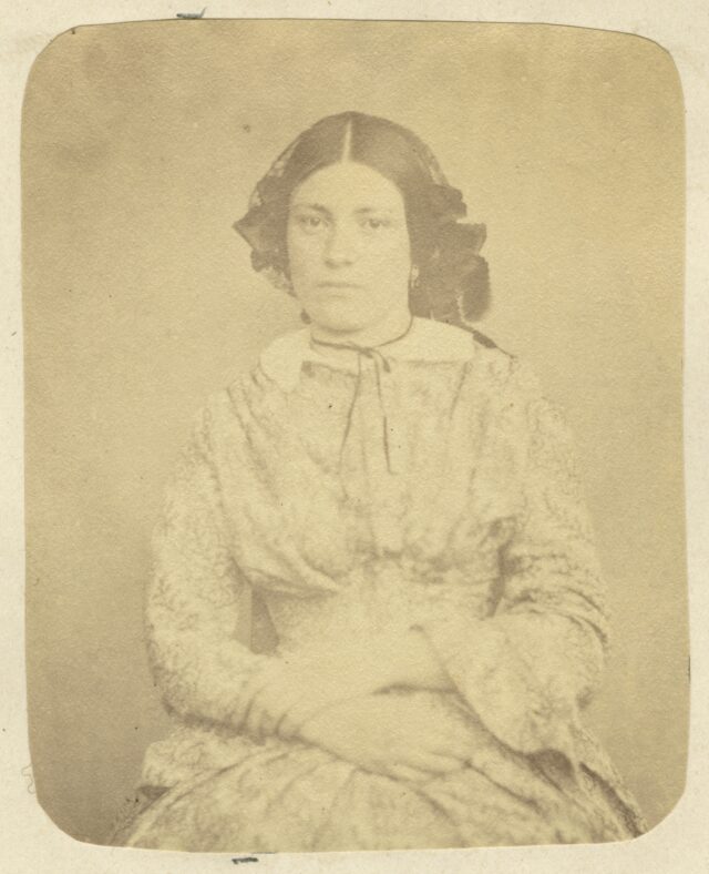 Junge Frau, um 1860